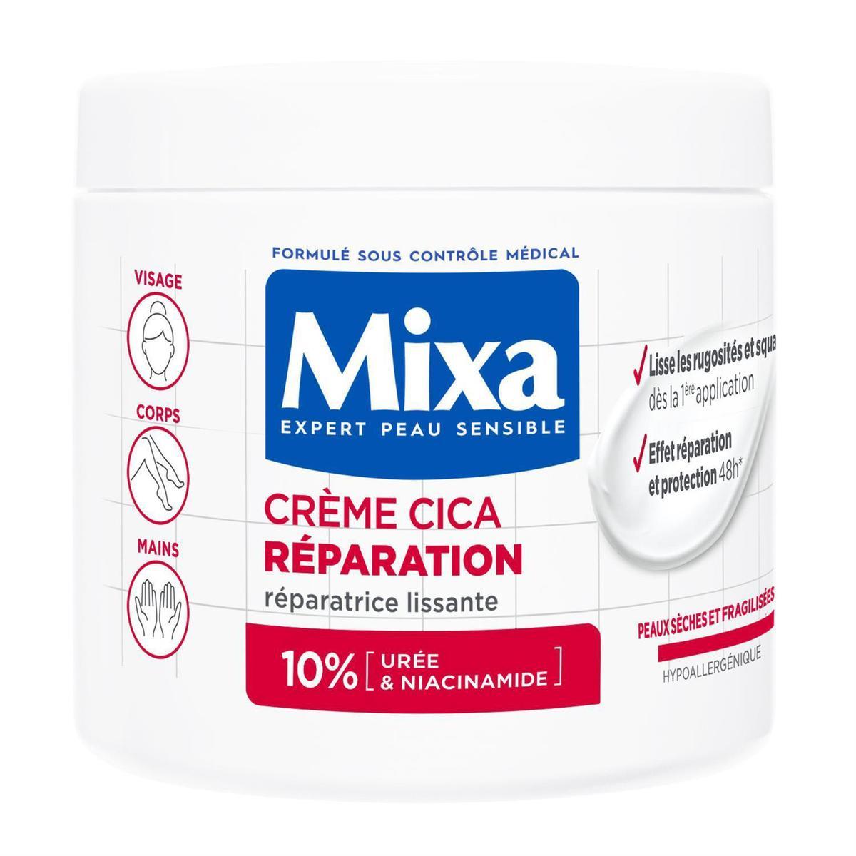 3600551135762 - Mixa - La Crème Cica Reparation - Visage, Corps, Mains