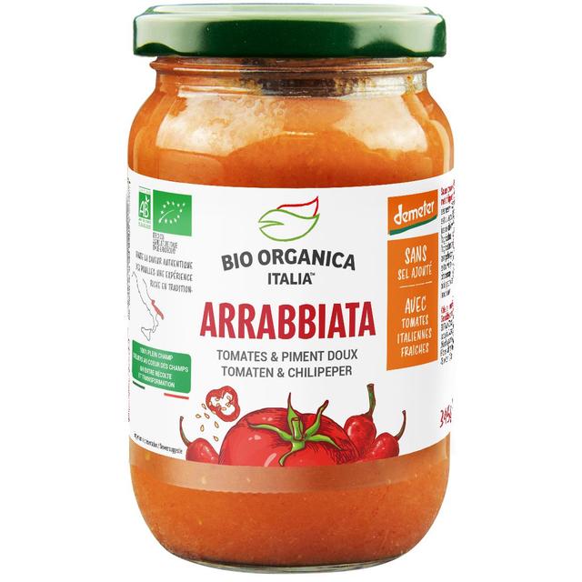 8029689025762 - Bio Organica Italia - Sauce tomate arrabbiata Piment bio Demeter