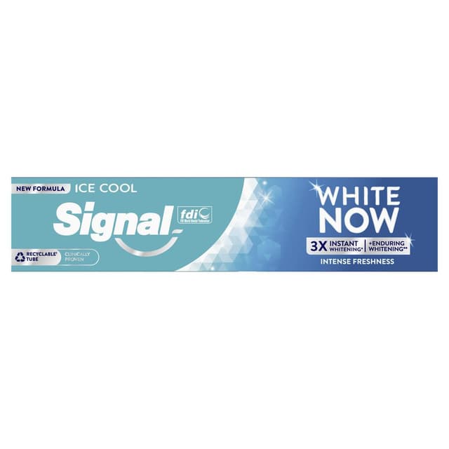 8720181327162 - Signal - Dentifrice fraîcheur Intense White Now Ice Cool