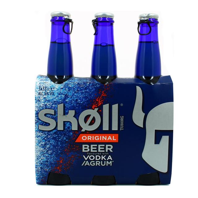 3080216037462 - Tuborg Skoll - Bière aromatisée à la vodka et aux agrumes