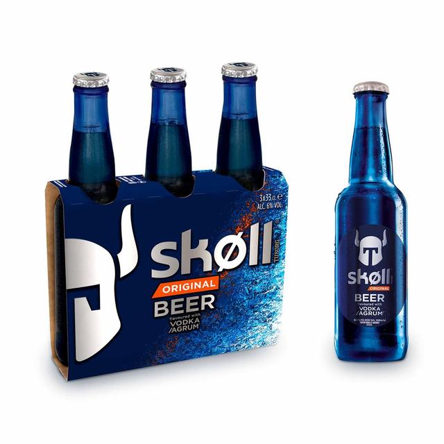 3080216037462 - Tuborg Skoll - Bière aromatisée à la vodka et aux agrumes
