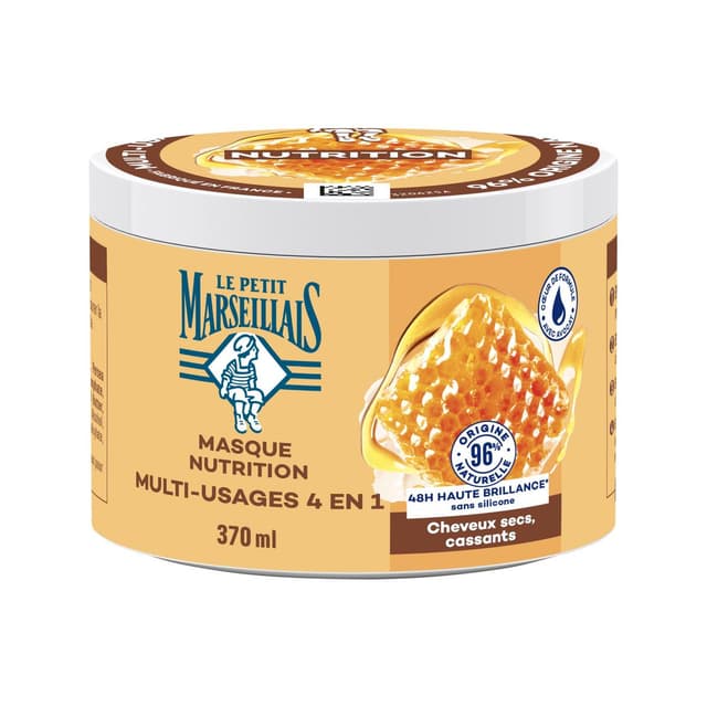 3574661809762 - Le Petit Marseillais - Masque Capillaire Nutrition Multi-Usages 4-en-1