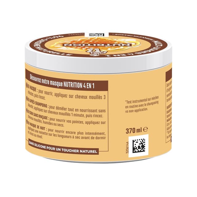 3574661809762 - Le Petit Marseillais - Masque Capillaire Nutrition Multi-Usages 4-en-1