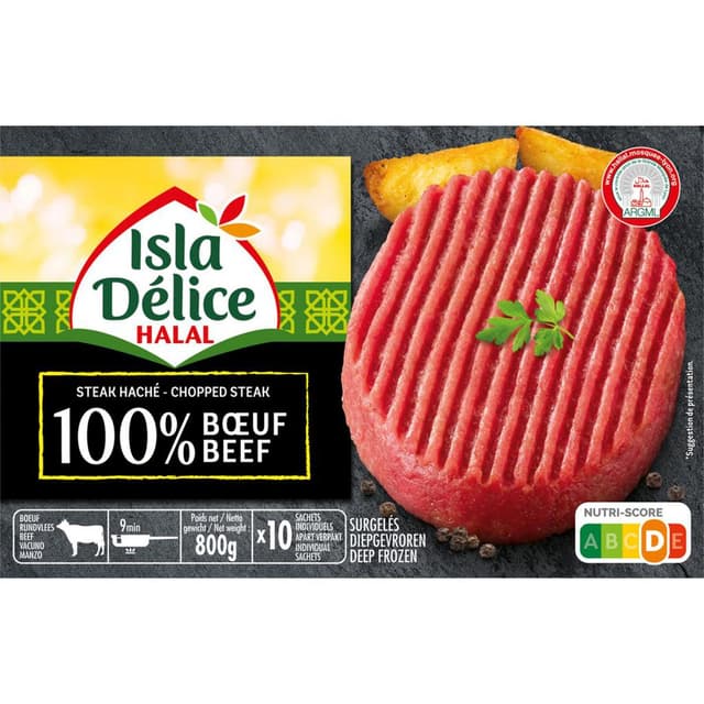 3512690000163 - Isla Délice - Steaks Hachés - Halal