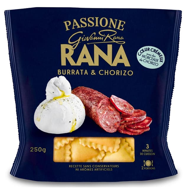 8001665730563 - Giovanni Rana - Ravioli Buratta & Chorizo 