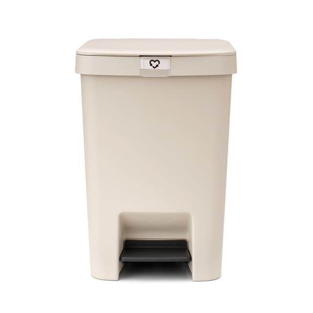 8710755251863 - Brabantia - Poubelle à pédale StepUp 25 litres - Soft Beige