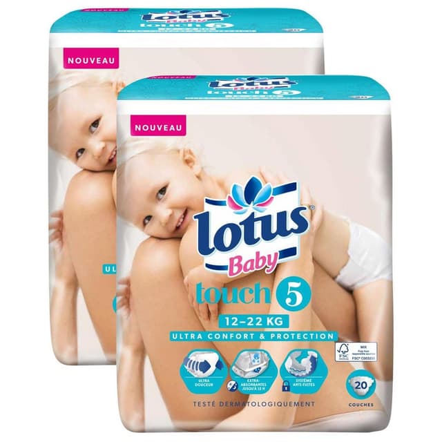 2050000352263 - Lotus Baby - Couches T5 15/22 kg