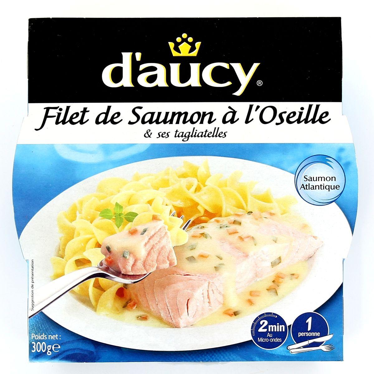 3017800132463 - D'aucy - Filets de saumon et tagliatelles
