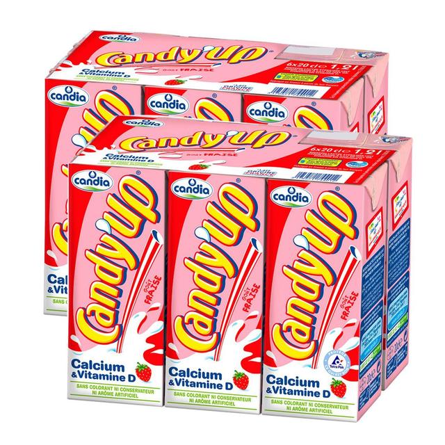 2050000123863 - Candy-Up - Boisson lactée fraise UHT