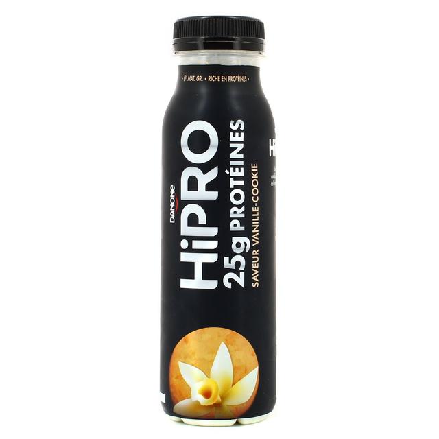 3033491485763 - HiPRO - Yaourt à boire protéiné vanille cookie 0% mg