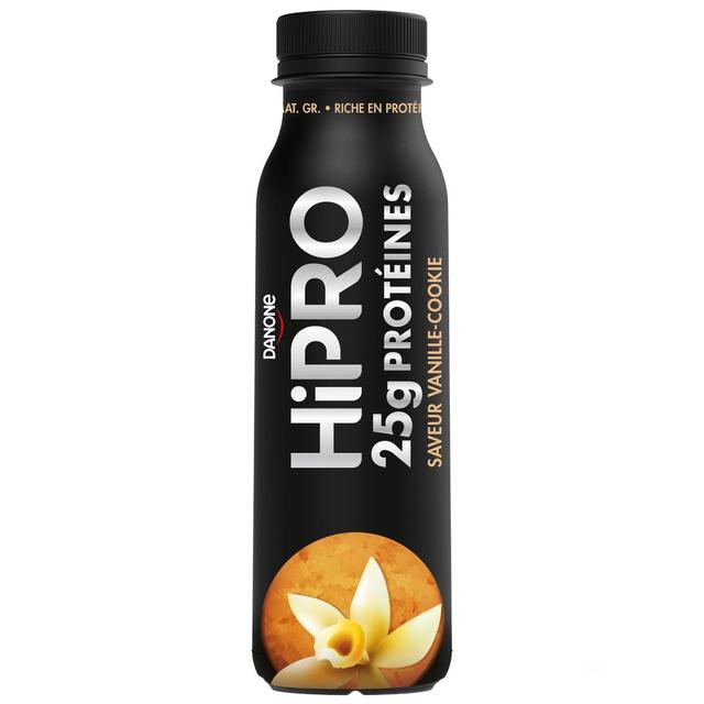 3033491485763 - HiPRO - Yaourt à boire protéiné vanille cookie 0% mg