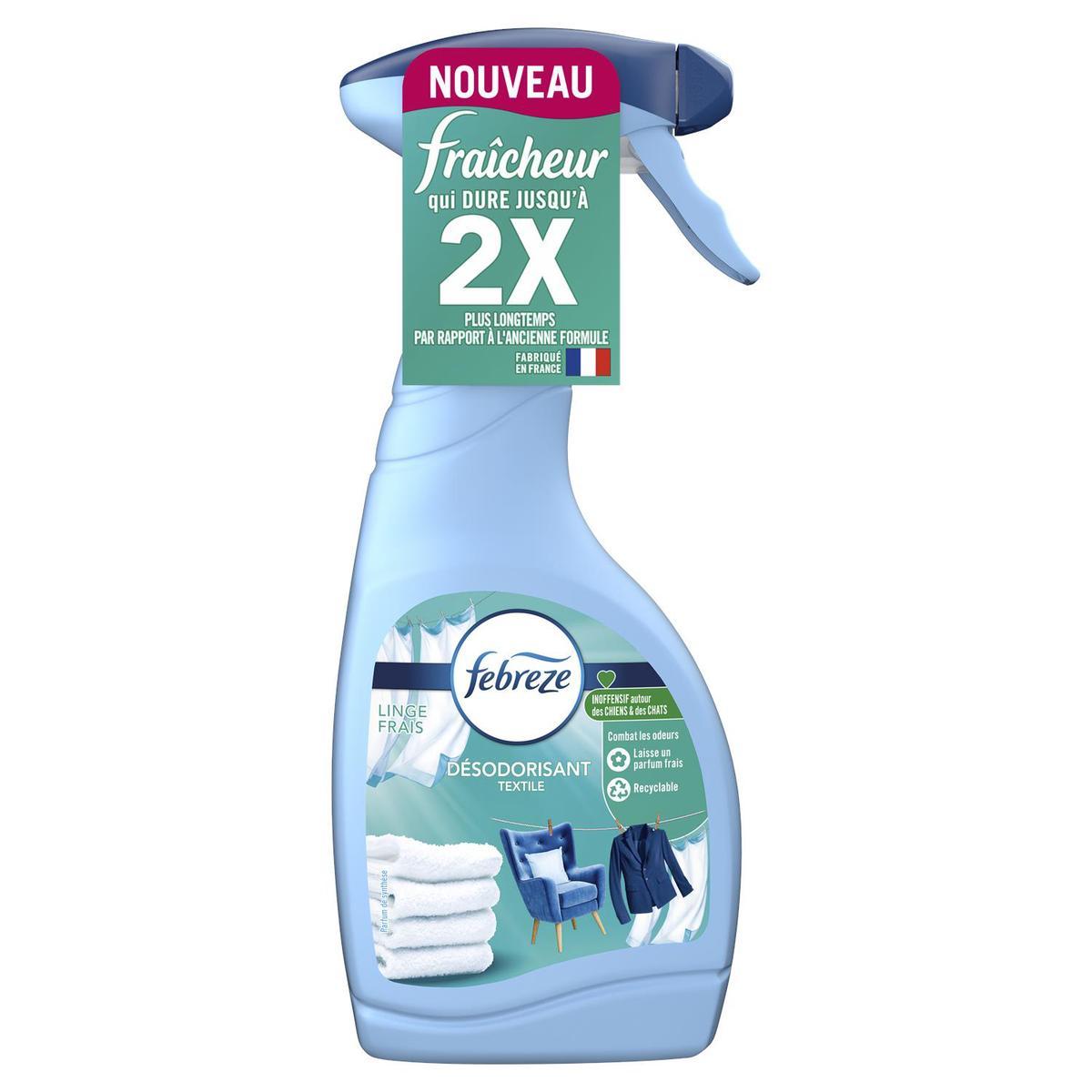 8006540897263 - Febreze - Désodorisant textile linge frais