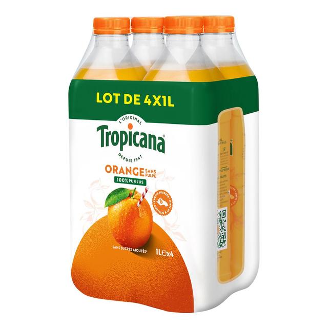 3502110009463 - Tropicana - Pur jus d'orange sans pulpe