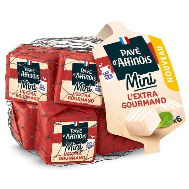 3307905560064 - Pavé d'Affinois - Minis Fromages à pâte molle extra gourmand 