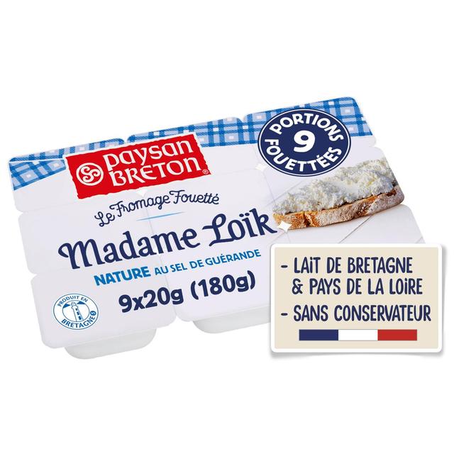 3412290070064 - Paysan Breton - Fromage fouetté Madame Loik nature au sel de Guérande