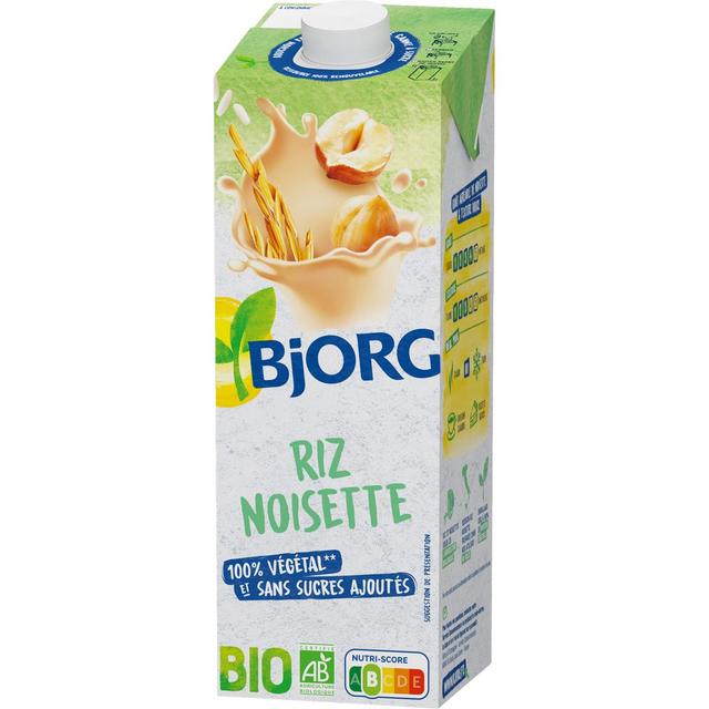 3229820800264 - Bjorg - Riz Noisettes Bio Boisson Végétale