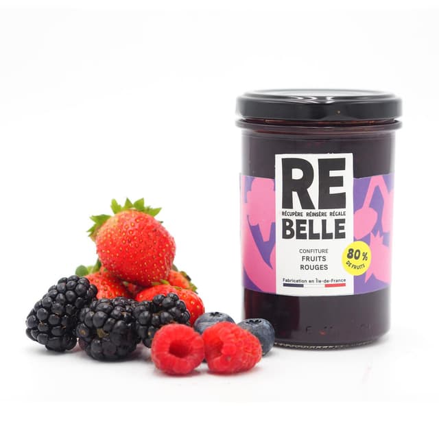 3760262730264 - Confiture Re-Belle - Confiture aux Fruits Rouges 