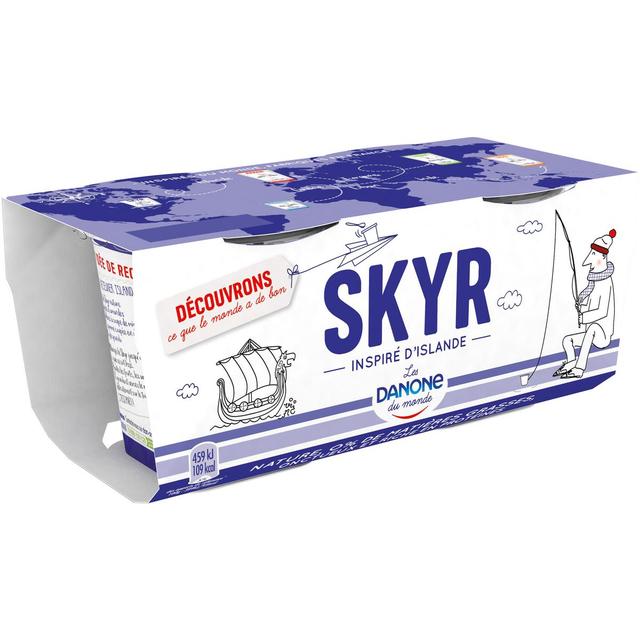 3033491270864 - Les Danone Du Monde - Skyr nature 0%mg