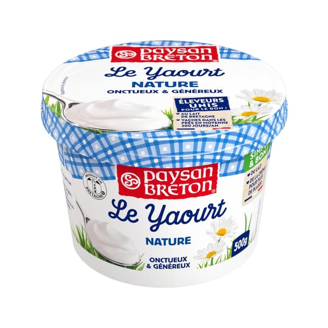 3412290032864 - Paysan Breton - Yaourt Nature