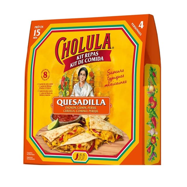 3166296653164 - Cholula - Kit repas pour Quesadilla 