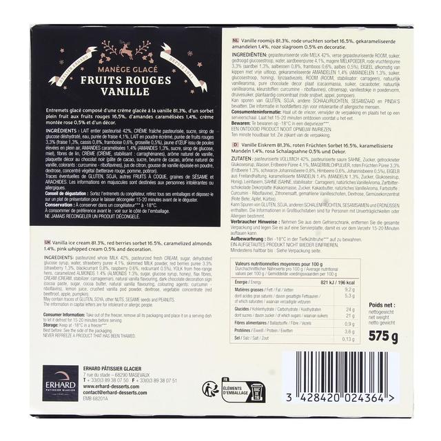 3428420024364 - Erhard - Manège glacé vanille fruits rouges