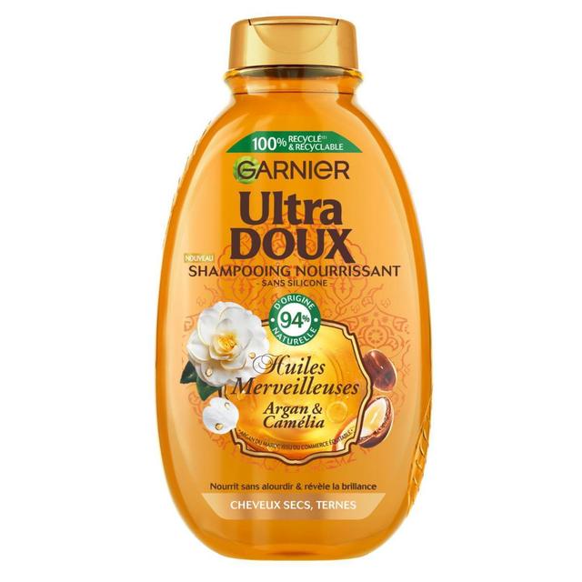 3600542525664 - Garnier - Ultra Doux - Shampoing nutrition Argan et camélia 