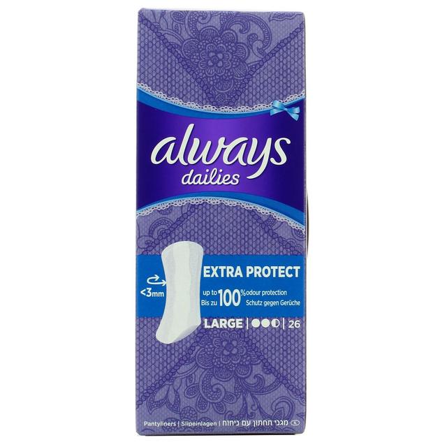 8001090718464 - Always - Protège-Slips Large Dailies Extra Protect 