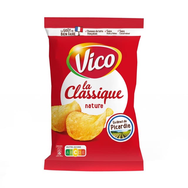 3336971209164 - Vico - Chips Classique Nature
