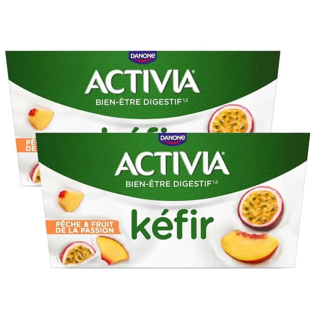 2050000422065 - Activia - Kéfir pêche passion 