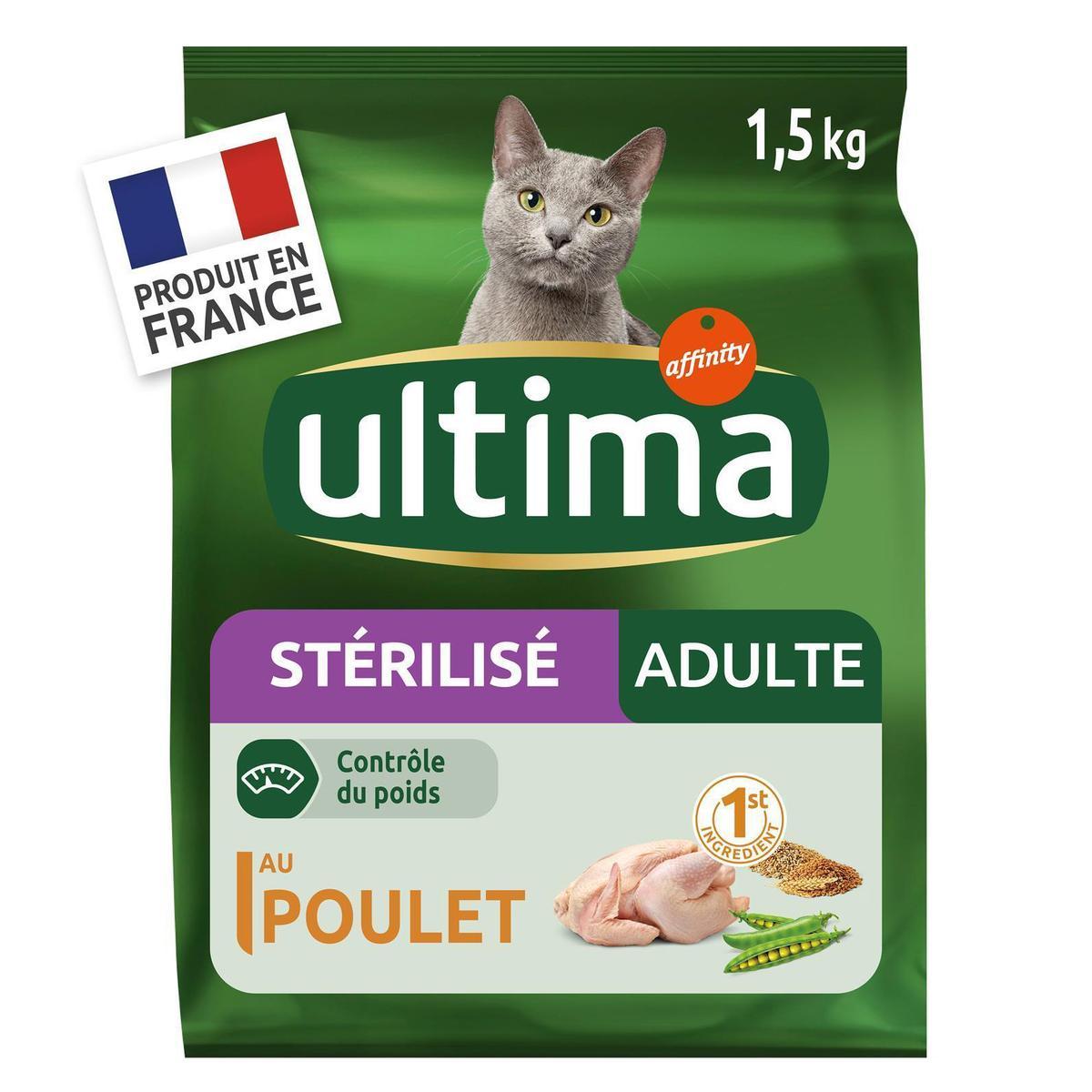 8410650162065 - Affinity - Ultima - Croquettes Poulet Contrôle du Poids pour chat adulte stérilisé