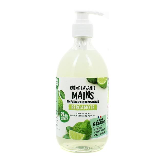 3770015542365 - Super Flacon - Crème lavante mains Bergamote