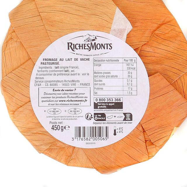 3176582005065 - Richesmonts - Fromage pour Tartiflette
