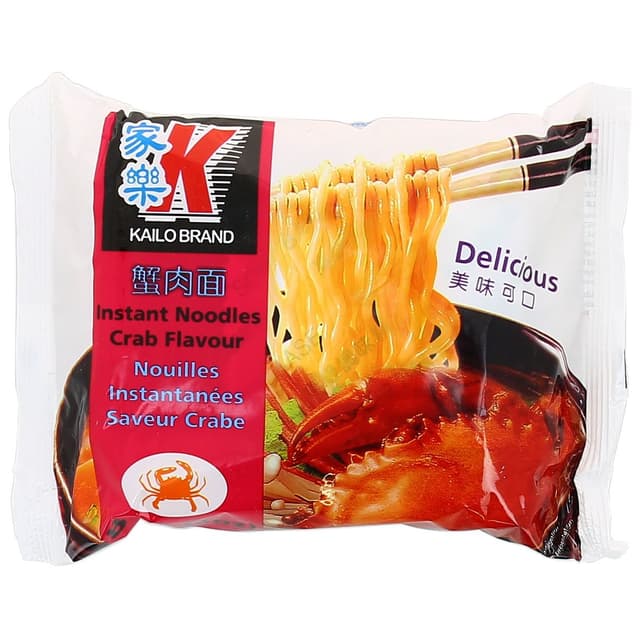 3379140106765 - Kailo Brand - Nouilles Instantanées Saveur Crabe