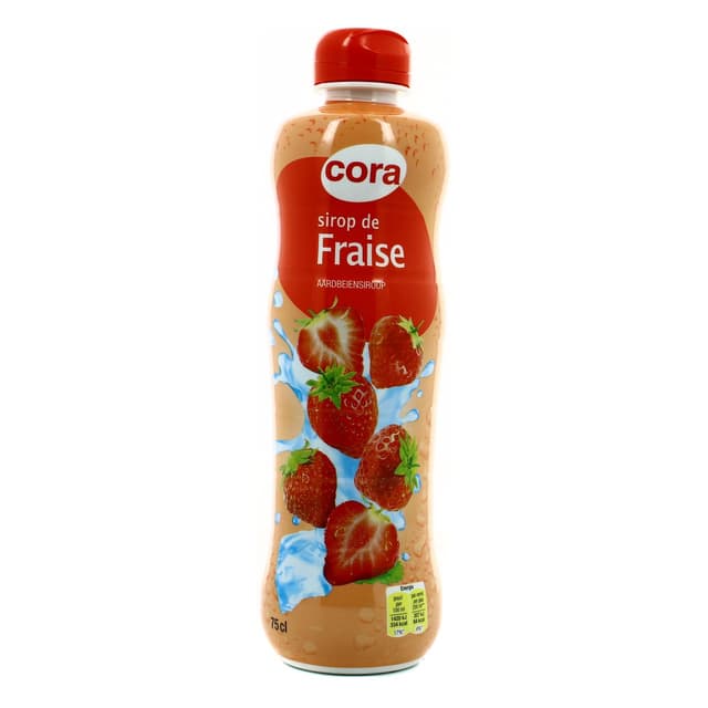 3257980017765 - Cora - Sirop de fraise