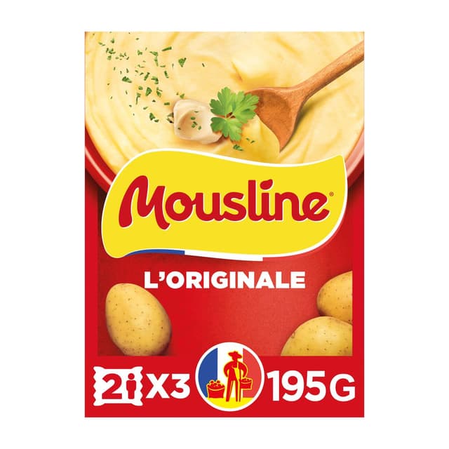 3760381260666 - Mousline - Purée Nature
