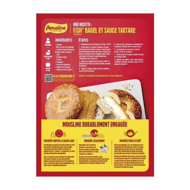 3760381260666 - Mousline - Purée Nature