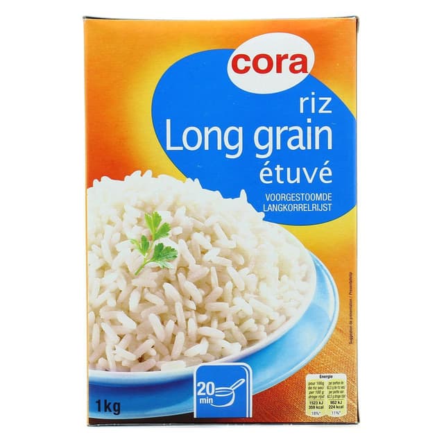 2050000361166 - Cora - Riz long grain étuvé