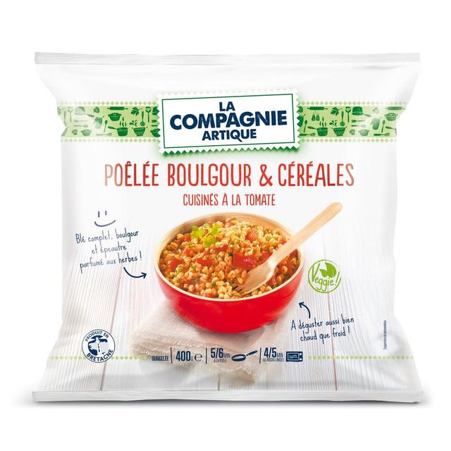 3289473001166 - La Compagnie Artique - Poêlée veggie boulgour et céréales cuisinée à la tomate