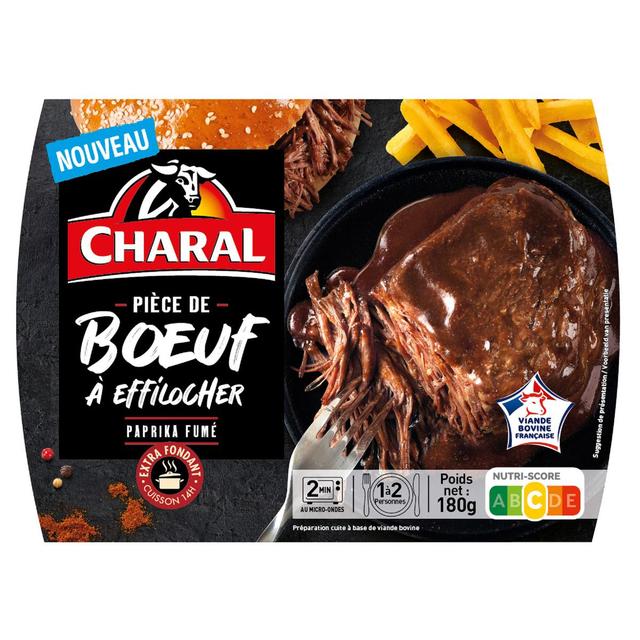 3181239103766 - Charal - Pièce de Boeuf à Effilocher, Paprika Fumé