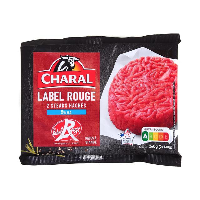 3181238984366 - Charal - Steaks Hachés 5%MG Façon Bouchère Label Rouge