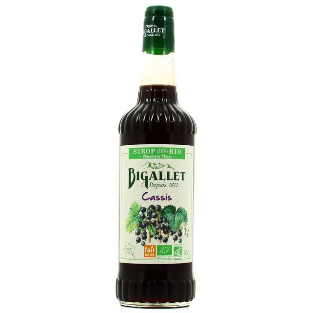 3336770004366 - Bigallet - Sirop de Cassis BIO