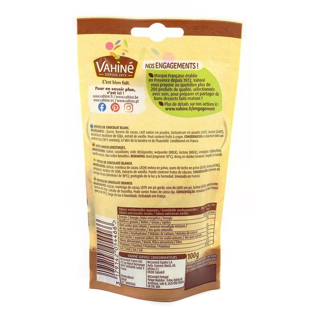 3179142054466 - Vahine - Pépites de chocolat blanc 