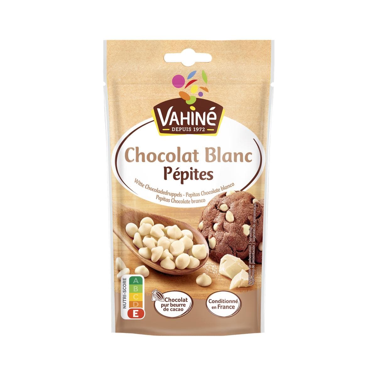 Livraison  domicile Vahine Ppites de chocolat blanc, 100g