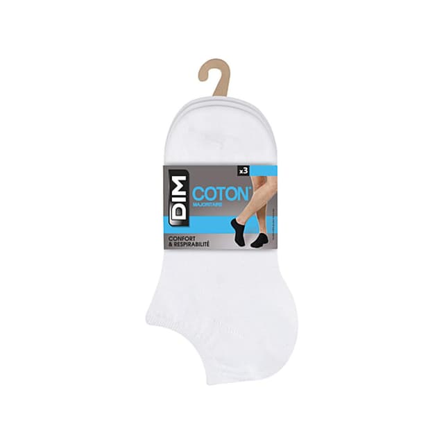 3610861174566 - Dim - Socquette courte Classique Coton x3