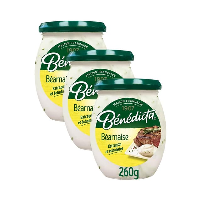 2050000394966 - Bénédicta - Sauce Béarnaise à l'estragon et aux échalotes