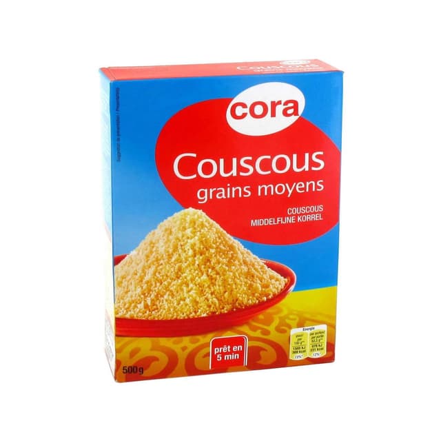3257980695666 - Cora - Couscous grains moyens