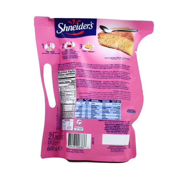 0838948006866 -  - Préparation gâteau moelleux nature