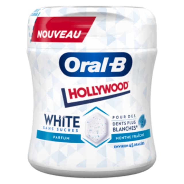 7622201697266 - Hollywood - Oral B White Menthe Fraïche 