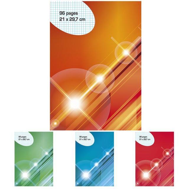 3257980047366 - Cora - Cahier A4 21x29,7 cm petits carreaux