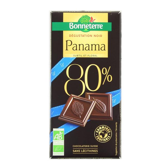 3396410047566 - Bonneterre - Chocolat Noir bio Panama 80% de Cacao